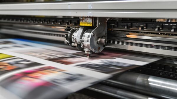 Uszlachetnienia druku: folia mat/soft-touch, lakier UV wybiórczy, tłoczenie i złocenie; plik CMYK 300 DPI, spad 3 mm, maska efektów.