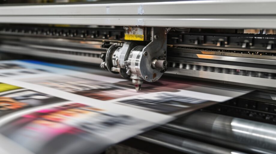 Uszlachetnienia druku: folia mat/soft-touch, lakier UV wybiórczy, tłoczenie i złocenie; plik CMYK 300 DPI, spad 3 mm, maska efektów.
